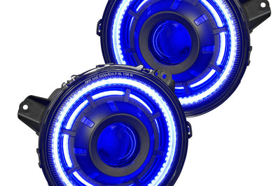 ORACLE Lighting Oracle Oculus Bi-LED Projector Headlights for Jeep JL/Gladiator JT - ColorSHIFT w/ Simple Controller