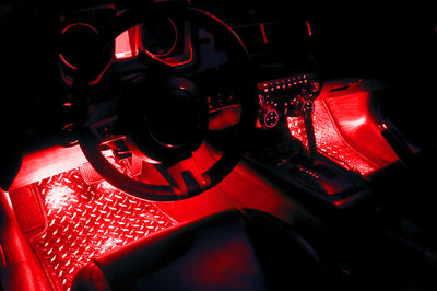 ORACLE Lighting Oracle Pair 15in LED Strips Retail Pack - Red - Lights