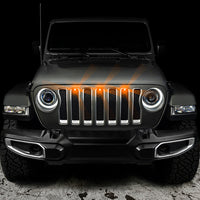 ORACLE Lighting Oracle Pre-Runner Style LED Grille Kit for Jeep Gladiator JT - Amber - Lights