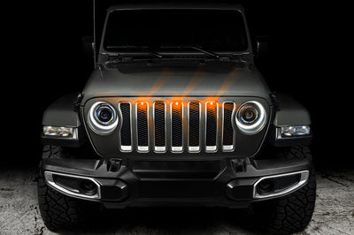 ORACLE Lighting Oracle Pre-Runner Style LED Grille Kit for Jeep Gladiator JT - Amber - Lights
