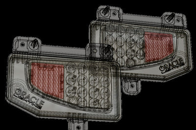 ORACLE Lighting Oracle Rear Bumper LED Reverse Lights for Jeep Gladiator JT - 6000K