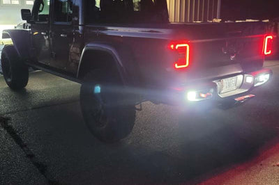 ORACLE Lighting Oracle Rear Bumper LED Reverse Lights for Jeep Gladiator JT w/ Plug & Play Harness - 6000K