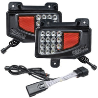 ORACLE Lighting Oracle Rear Bumper LED Reverse Lights for Jeep Gladiator JT w/ Plug & Play Harness - 6000K