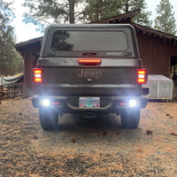 ORACLE Lighting Oracle Rear Bumper LED Reverse Lights for Jeep Gladiator JT w/ Plug & Play Harness - 6000K