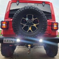 ORACLE Lighting Oracle Rear Bumper LED Reverse Lights for Jeep Wrangler JL - 6000K