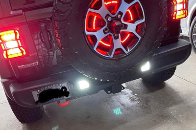 ORACLE Lighting Oracle Rear Bumper LED Reverse Lights for Jeep Wrangler JL - 6000K