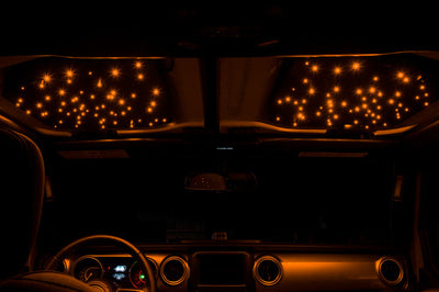 ORACLE Lighting Oracle StarLINER Fiber Optic Hardtop Headliner for Wrangler JL/Gladiator JT - ColorSHIFT - Lights