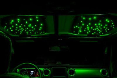 ORACLE Lighting Oracle StarLINER Fiber Optic Hardtop Headliner for Wrangler JL/Gladiator JT - ColorSHIFT - Lights