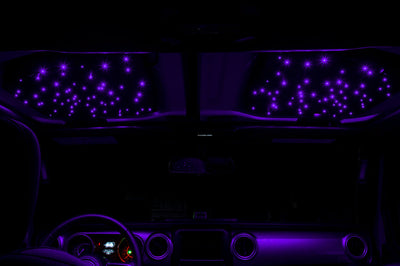 ORACLE Lighting Oracle StarLINER Fiber Optic Hardtop Headliner for Wrangler JL/Gladiator JT - ColorSHIFT - Lights