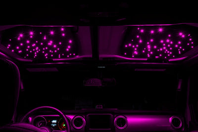 ORACLE Lighting Oracle StarLINER Fiber Optic Hardtop Headliner for Wrangler JL/Gladiator JT - ColorSHIFT - Lights