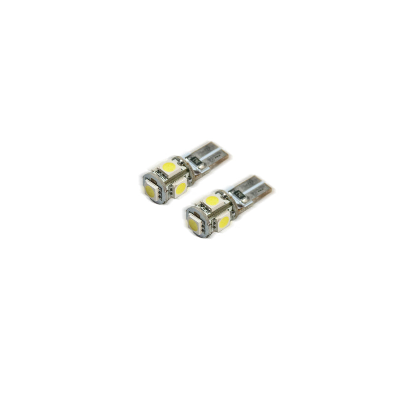 ORACLE Lighting Oracle T10 5 LED 3 Chip SMD Bulbs (Pair) - Cool White - Lights