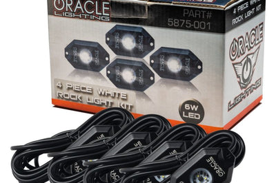 ORACLE Lighting Oracle Underbody Wheel Well Rock Light Kit - White (4PCS) - 5000K - Lights