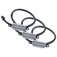 ORACLE Lighting Oracle Universal Pre-Runner Style LED Grill Light Kit (New Style) - Amber w/Clear Lens - Lights