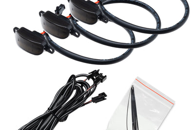 ORACLE Lighting Oracle Universal Pre-Runner Style LED Grill Light Kit (New Style) - Amber w/Tinted Lens - Lights