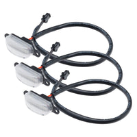 ORACLE Lighting Oracle Universal Pre-Runner Style LED Grill Light Kit (New Style) - Amber w/Clear Lens - Lights