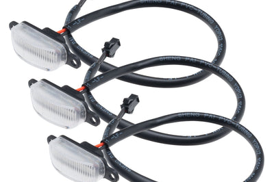 ORACLE Lighting Oracle Universal Pre-Runner Style LED Grill Light Kit (New Style) - Amber w/Clear Lens - Lights