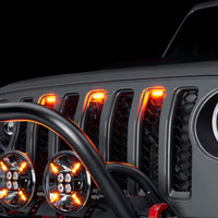 ORACLE Lighting Oracle Universal Pre-Runner Style LED Grill Light Kit (New Style) - Amber w/Tinted Lens - Lights
