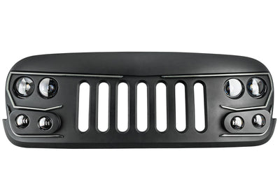 ORACLE Lighting Oracle VECTOR Series Full LED Grille - Jeep Wrangler JK - NA - Lights