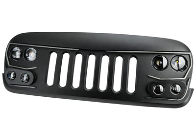 ORACLE Lighting Oracle VECTOR Series Full LED Grille - Jeep Wrangler JK - NA - Lights