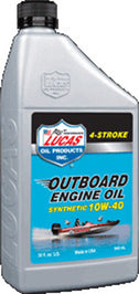 Lucas Outboard Engine Oil Synthetic 10w-40 1qt - Watercraft Collection