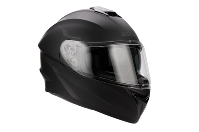 Sena Outforce Full Face Helmet Bluetooth Matte Black Xl - Apparel Collection