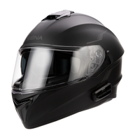 Sena Outforce Full Face Helmet Bluetooth Matte Black Xl - White / 2X-Large - Apparel Collection