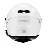 Sena Outforce Full Face Helmet Bluetooth Matte Black Xl - White / 2X-Large - Apparel Collection