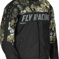 Fly Racing Outpost Jacket Obskura Skyfall Xl - Black/Grey / 2X-Large - Apparel Collection