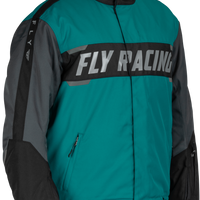 Fly Racing Outpost Jacket Obskura Skyfall Xl - Black/Grey / 2X-Large - Apparel Collection