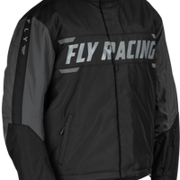Fly Racing Outpost Jacket Obskura Skyfall Xl - Black/Grey / 2X-Large - Apparel Collection