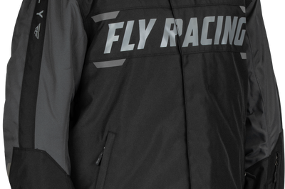 Fly Racing Outpost Jacket Obskura Skyfall Xl - Black/Grey / 2X-Large - Apparel Collection