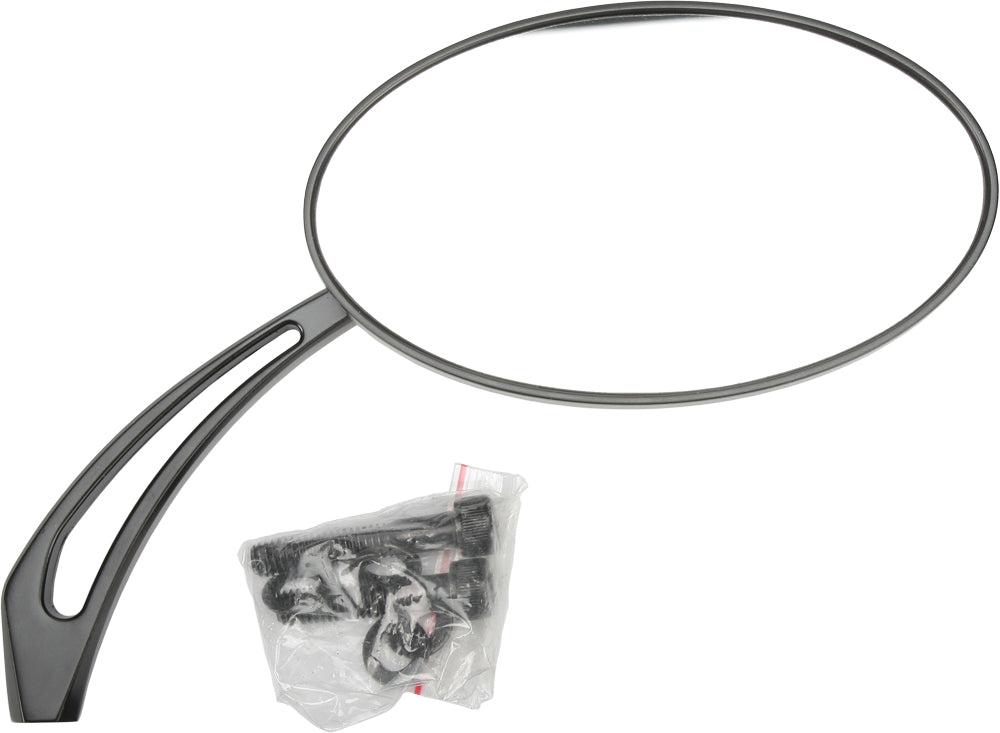 Harddrive Oval Arrow Mirror Black - Products