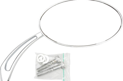 Harddrive Oval Arrow Mirror Chrome - Products