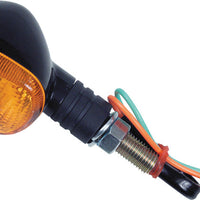 Fire Power Oval Marker Light Rear Black - Carbon - Street Collection