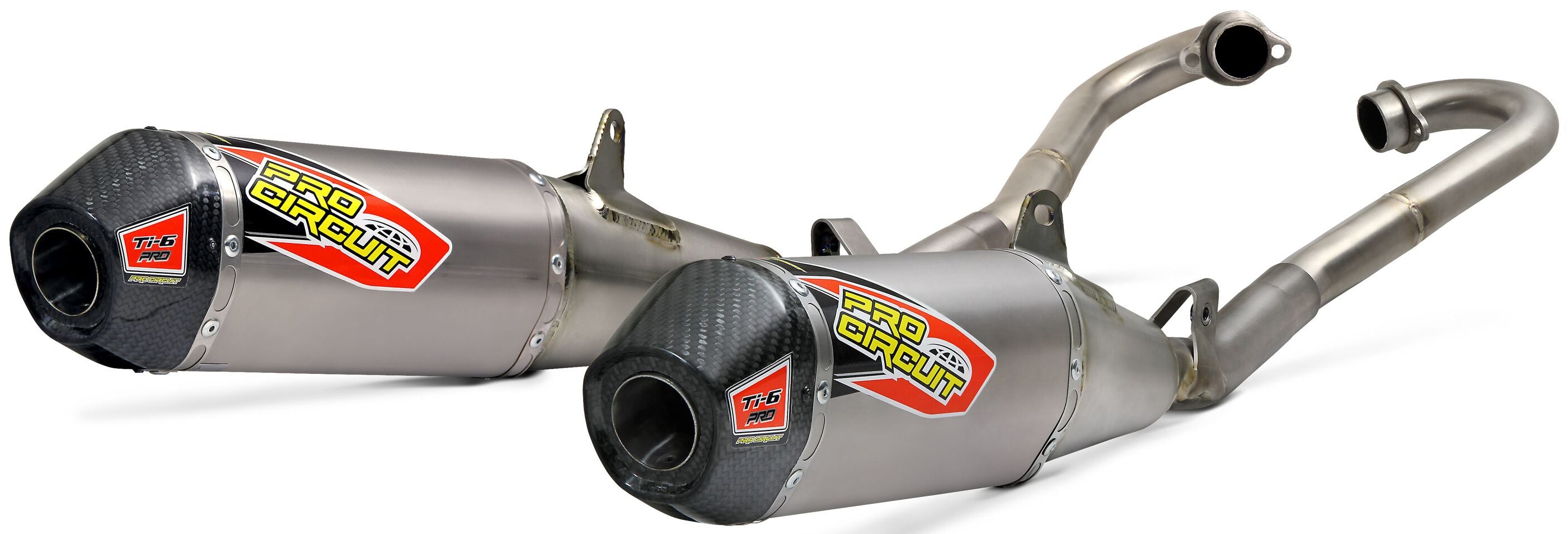 Pro Circuit P/c Ti-6 Dual Exh System Crf250r ’18-19 - Offroad Collection