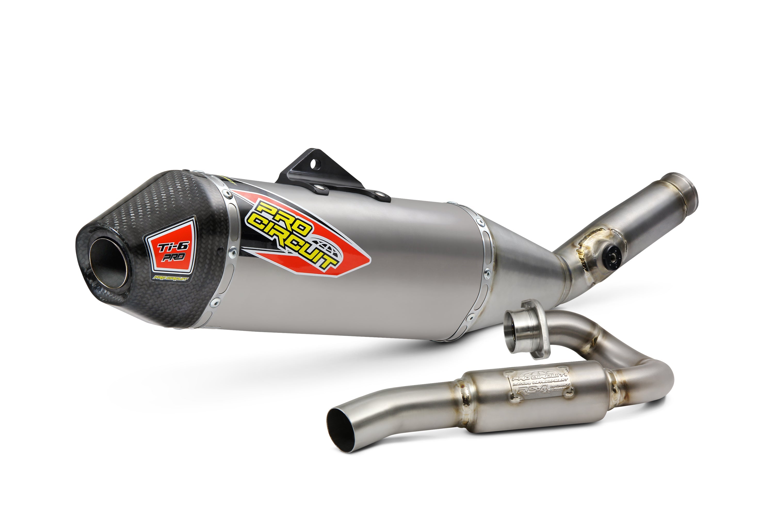 Pro Circuit P/c Ti-6 Exhaust W/carbon Cap - Offroad Collection