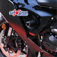 SHOGUN Pa2 Frame Sliders No Cut Black Kaw