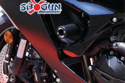 SHOGUN Pa2 Frame Sliders No Cut Black Kaw