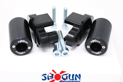 SHOGUN Pa2 Frame Sliders No Cut Black Kaw