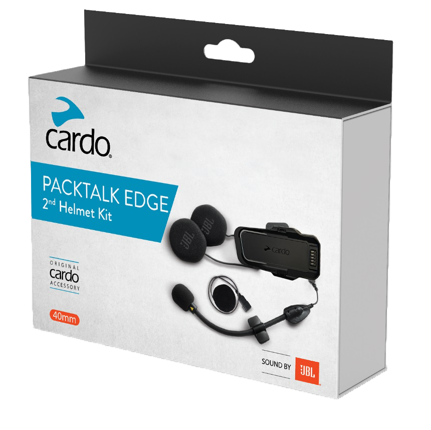 Cardo Packtalk Edge 2nd Helmet Kit - Harddrive Products