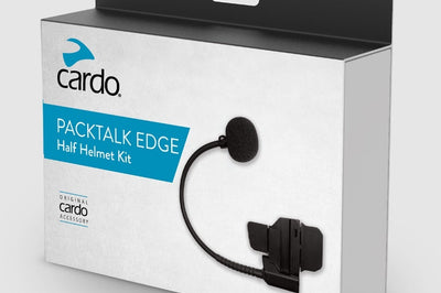 Cardo Packtalk Edge Half Helmet Kit - Harddrive Products