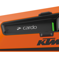 Cardo Packtalk Edge Single Ktm Edition - Orange/Black - Apparel Collection