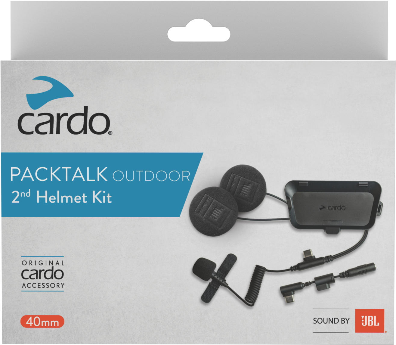 CARDO Palktalk Outdoor 2nd Helmet Kit