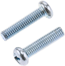 Bolt Pan Head Phillips Screw 6x1.0x25mm 10/pk - Tires & Wheels