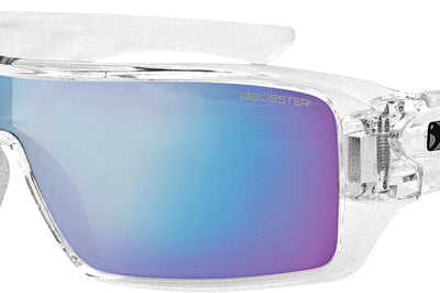 Bobster Paragon Sunglasses Clear W/blue Mirror Lens - Harddrive Products
