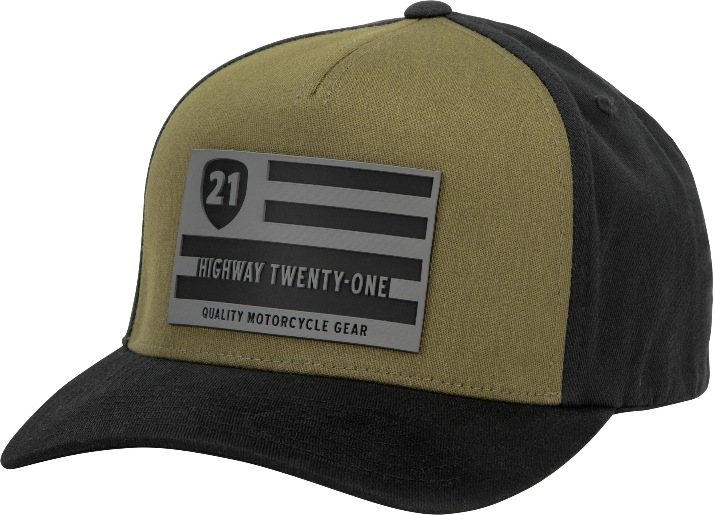 Highway 21 Patriot Hat Green/black Sm/md - Green/Black / Large - X-Large - Harddrive Products