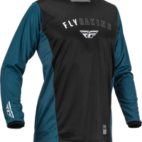 Fly Racing Patrol Jersey Slate Blue/black Xl - Black/White / 2X-Large - Gear