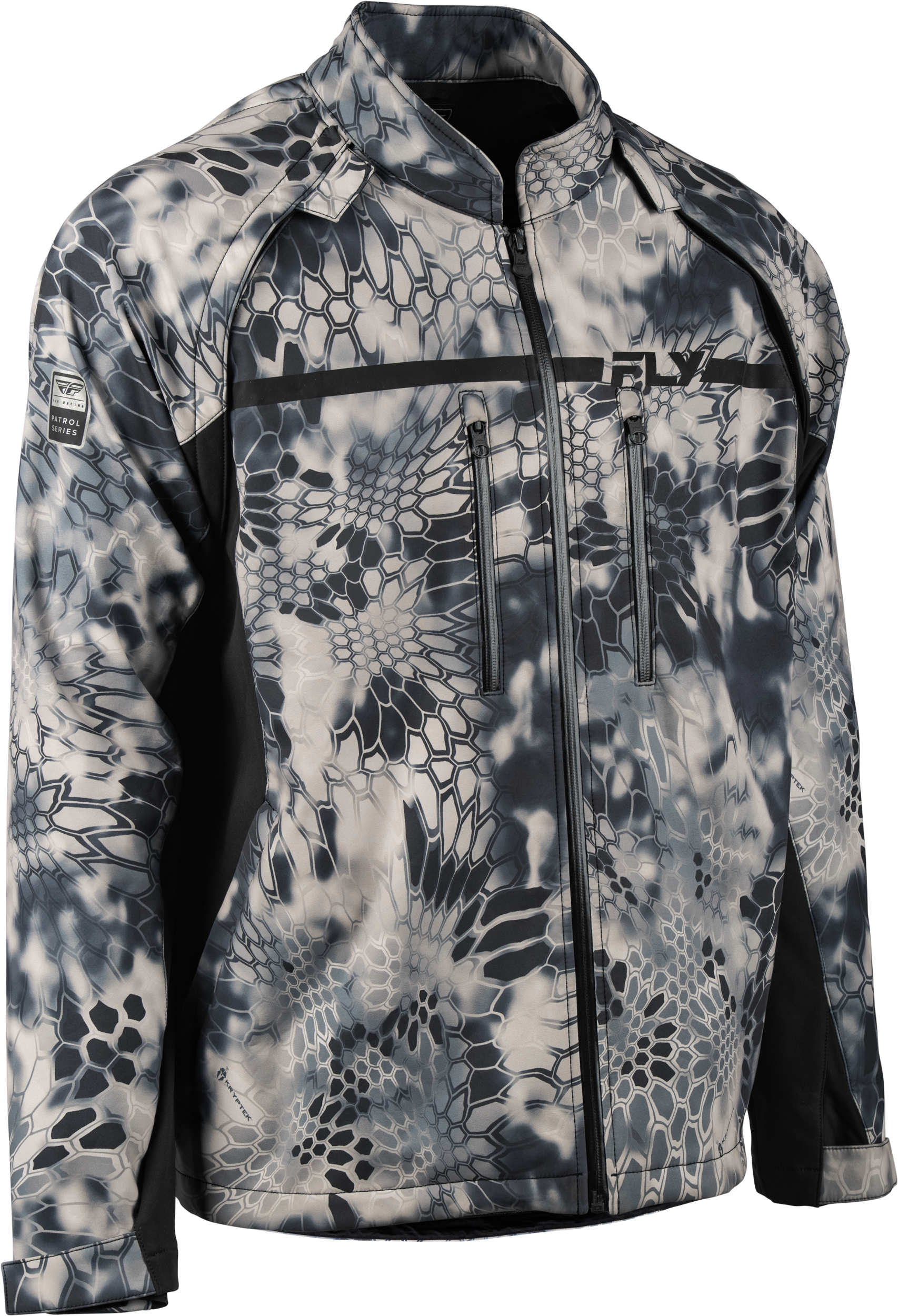 FLY RACING Patrol Kryptek Jacket Grey/Black Xl - Jackets
