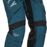 Fly Racing Patrol Over-boot Pants Slate Blue/black Sz 42 - Black/White / US 30 - Gear