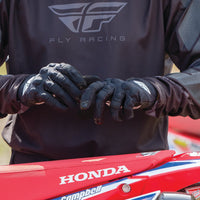 Fly Racing Patrol Xc Lite Gloves Grey Sz 13 - Black / US 07 - Watercraft Collection